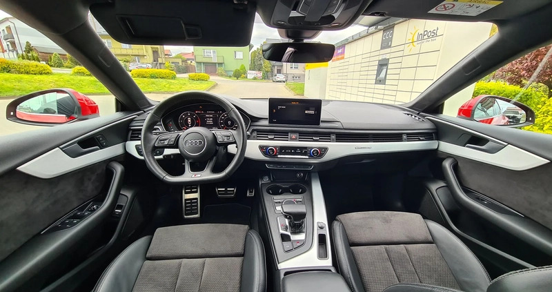 Audi A5 cena 133500 przebieg: 69000, rok produkcji 2017 z Lipno małe 596